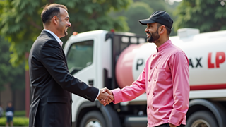 men shaking hands
